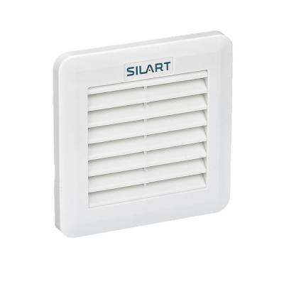Вентиляторный фильтр SILART NLF, 106х106х31 мм (ВхШхГ), IP55, для вентиляторного модуля, цвет: белый