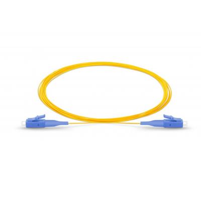 Пигтейл Eurolan, LC, OS2 9/125, 3м, синий хвостовик, цвет: жёлтый