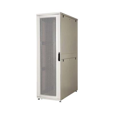 Шкаф серверный напольный Lande DYNAmax, IP20, 42U, 1260х600х1000 мм (ВхШхГ), дверь: перфорация, боковая панель: сплошная съемная, собранный, цвет: сер