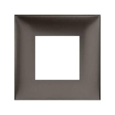 Рамка DKC Avanti, 1 пост, 90х90 мм (ВхШ), плоская, настенный, цвет: серый жемчуг (DKC.4424902)