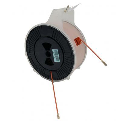 Протяжка для кабеля Cabeus, ПНД, Ø с оболочкой: 3,5 мм, 50 м, пластмассовая коробка, пруток из стеклопластика, (Pull-C-50m)