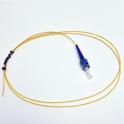 Пигтейл Hyperline, ST/UPC (SM), OS2 9/125, 1м, синий хвостовик, цвет: жёлтый