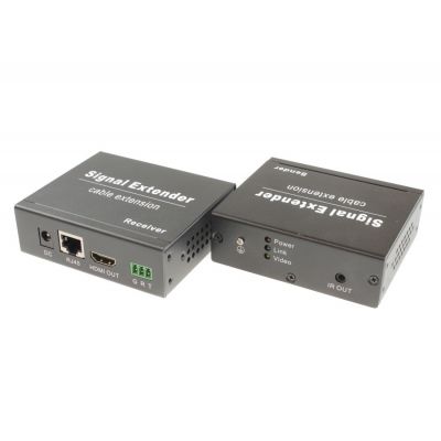 Комплект OSNOVO, RJ45/HDMI/TRS 3.5, передатчик и приёмник, (TA-HiDP+RA-HiDP)