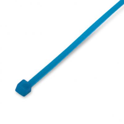 Стяжка кабельная Hyperline Tefzel®, неоткрывающаяся, 8,8 мм Ш, 435 мм Д, 100 шт, материал: нейлон, цвет: синий