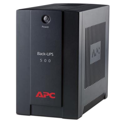 ИБП APC Back-UPS, 500ВА, линейно-интерактивный, напольный, 115х213х185 (ШхГхВ), 230V,  однофазный, (BX500CI )