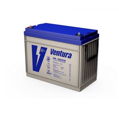 Аккумулятор для ИБП Ventura HRL, 279х173х341 мм (ВхШхГ),  необслуживаемый свинцово-кислотный,  12V/140 Ач, цвет: серый, (HRL 12600W)