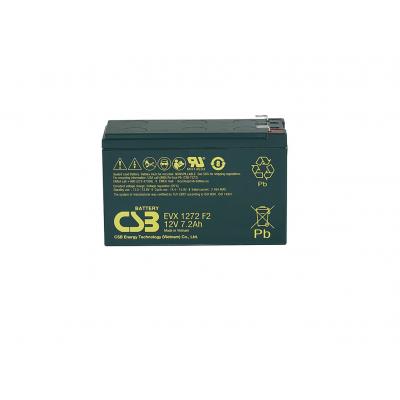 Аккумулятор для ИБП CSB Battery EVX, 94,3х64,8х150,9 мм (ВхШхГ),  необслуживаемый свинцово-кислотный,  12V/7,2 Ач, (EVX 1272)