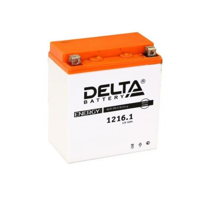Аккумулятор для ИБП Delta Battery CT, 164х88х151 мм (ВхШхГ),  необслуживаемый свинцово-кислотный,  12V/16 Ач, (CT 1216.1)