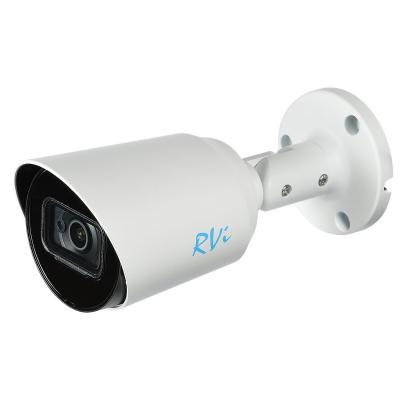 Аналоговая видеокамера RVI, bullet-камера, улица, 2Мп, 1/2,7’, 1920х1080, 25к/с, ИК, AHD; CVBS; CVI; TVI, об-в:2,8мм, белый, RVi-1ACT202 (2.8) white