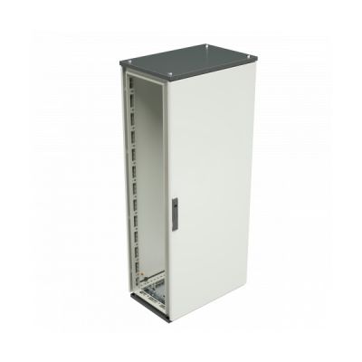 Шкаф электротехнический напольный DKC CQE, IP55, 1600х800х400 мм (ВхШхГ), дверь: металл, цвет: серый