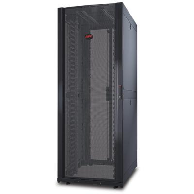 Шкаф серверный напольный APC NetShelter SX, 42U, 1991х750х1070 мм (ВхШхГ), дверь: перфорация, цвет: чёрный
