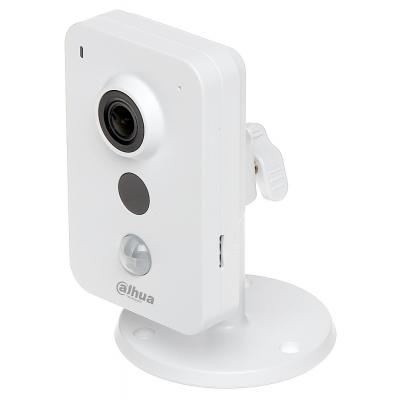 Сетевая IP видеокамера Dahua, фиксированная, помещение, 4 Мп, 1/3’, 2688×1520, 25к/с, ИК-фильтр, цв: 0,01лк, объе-в: 2,8мм, DH-IPC-K46P