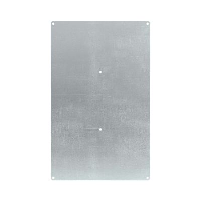 Панель монтажная DKC Conchiglia, 558х348 мм (ВхШ), для настенных шкафов, цвет: металл