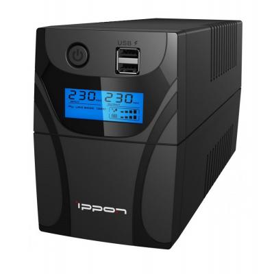 ИБП IPPON Back Power Pro II, 400ВА, ip 20, линейно-интерактивный, напольный, 100х290х140 (ШхГхВ), 220V,  однофазный, (1030291)