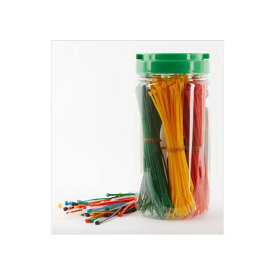 Стяжка кабельная Hyperline, неоткрывающаяся, 2,5 мм Ш, 160 мм Д, 500 шт, материал: нейлон, цвет: разноцветный