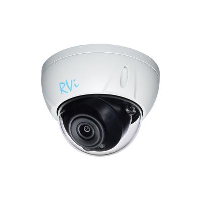 Сетевая IP видеокамера RVI, купольная, универсальная, 4Мп, 1/1,8’, 2688×1520, 25к/с, цв:0,001лк, об-в:3,6мм, RVi-1NCDX4064 (3.6) white