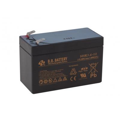 Аккумулятор для ИБП B.B.Battery SHR, 65,5х48х102 мм (ВхШхГ),  необслуживаемый электролитный,  12V/2,8 Ач, (BB.SHR 3.6-12)