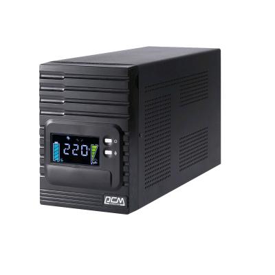ИБП Powercom Smart King PRO+, 1000ВА, lcd дисплей, линейно-интерактивный, напольный, 140х380х210 (ШхГхВ), 155-300V,  однофазный, (SPT-1000-II LCD)
