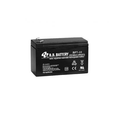 Аккумулятор для ИБП B.B.Battery BP, 93х65х151 мм (ВхШхГ),  необслуживаемый электролитный,  12V/7 Ач, (BB.BP 7-12)