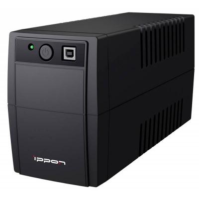 ИБП IPPON Back Basic Euro, 2200ВА, входной автомат, линейно-интерактивный, напольный, 139х364х195 (ШхГхВ), 220V,  однофазный, Ethernet, (1108028)