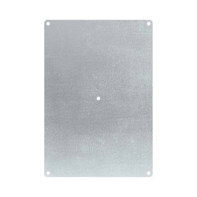 Панель монтажная DKC Conchiglia, 360х248 мм (ВхШ), для настенных шкафов, цвет: металл