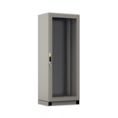 Корпус электротехнического шкафа Elbox EMS, IP65, 2000х600х1000 мм (ВхШхГ), дверь: стекло, цвет: серый