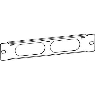 Горизонтальный кабельный органайзер модели ГКО-1U 10