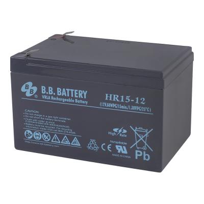Аккумулятор для ИБП B.B.Battery HR, 94х98х151 мм (ВхШхГ),  необслуживаемый электролитный,  12V/13 Ач, (BB.HR 15-12)