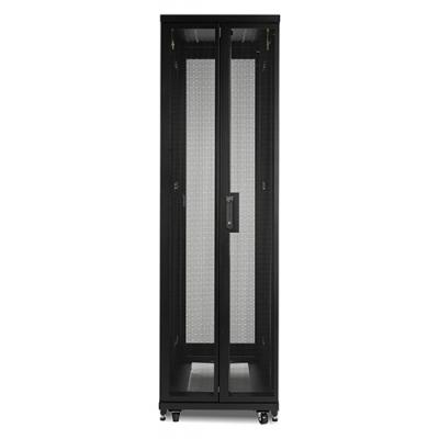 Шкаф серверный напольный APC NetShelter SV, 48U, 2324х600х1060 мм (ВхШхГ), дверь: перфорация, боковая панель: сплошная съемная, цвет: чёрный