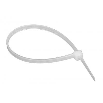 Стяжка кабельная Hyperline, открывающаяся, 12,6 мм Ш, 290 мм Д, 100 шт, материал: полиамид, цвет: белый