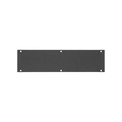 Заглушка TLK, сплошная, 300х76 мм (ШхГ), для напольного шкафа, цвет: чёрный