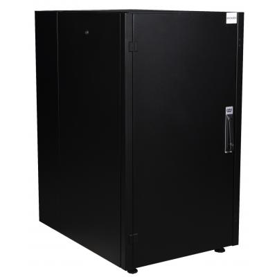 Шкаф телекоммуникационный напольный Datarex, IP20, 20U, 1033х600х800 мм (ВхШхГ), дверь: металл, боковая панель: сплошная съемная, разборный, цвет: чёр