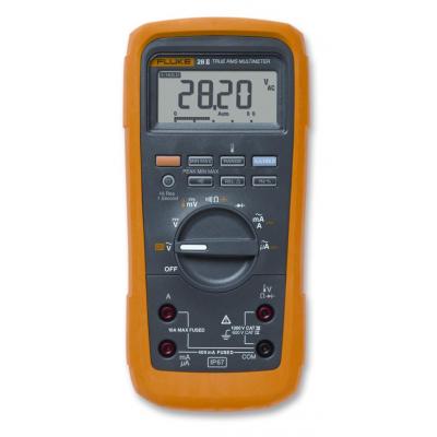 Мультиметр FLUKE, кабельный, с дисплеем, питание: батарейки, корпус: пластик, водонепроницаемый, со встроенным термометром, (3947820)
