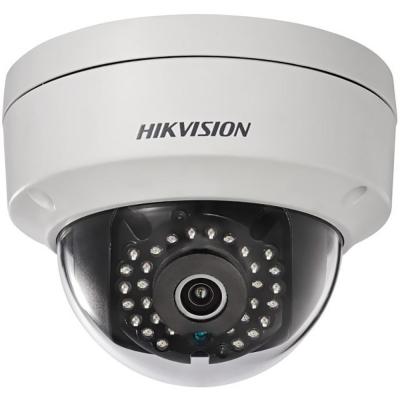 Сетевая IP видеокамера HIKVISION, купольная, улица, 1/2,8’, ИК-фильтр, цв: 0,028лк, фокус объе-ва: 4мм, цвет: белый, (DS-2CD2122FWD-IS (T) (4mm))