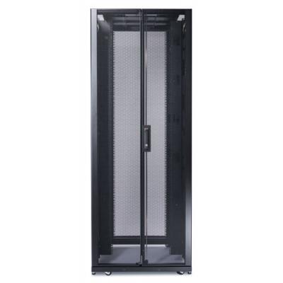 Шкаф серверный напольный APC NetShelter SX, 48U, 2258х750х1200 мм (ВхШхГ), дверь: перфорация, цвет: чёрный