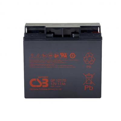 Аккумулятор для ИБП CSB Battery GP, 167х76,2х181 мм (ВхШхГ),  необслуживаемый свинцово-кислотный,  12V/17 Ач, (GP 12170)