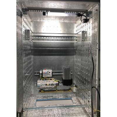 Шкаф уличный всепогодный укомплектованный настенный ЦМО ШТВ-НН, IP54, 6U, корпус: aisi 430, 400х600х300 мм (ВхШхГ), цвет: серый