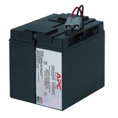 Аккумулятор для ИБП APC, 83х343х216 мм (ВхШхГ),  свинцово-кислотный с загущенным электролитом,  12V/499 Ач, цвет: чёрный, (APCRBC148)