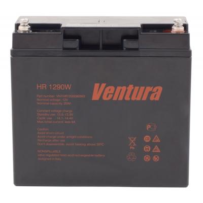 Аккумулятор для ИБП Ventura HR, 167х181х77 мм (ВхШхГ),  Необслуживаемый свинцово-кислотный,  12V/20 Ач, цвет: чёрный, (HR 1290W)