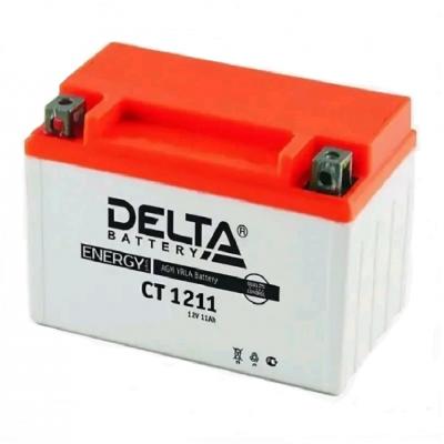 Аккумулятор для ИБП Delta Battery CT, 112х86х151 мм (ВхШхГ),  необслуживаемый свинцово-кислотный,  12V/11 Ач, (CT 1211)