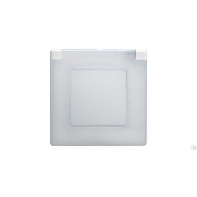 Рамка Legrand Etika, 1 пост, 86х86х23 мм (ВхШхГ), плоская, универсальный, цвет: белый (LEG.672550)