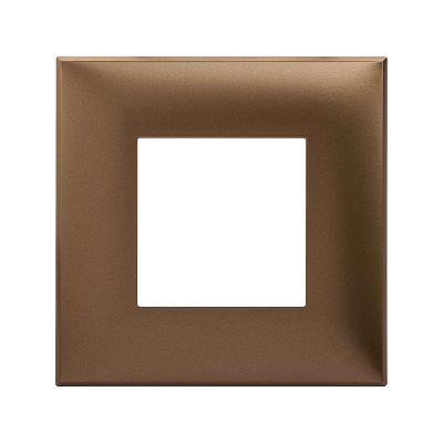 Рамка DKC Avanti, 1 пост, 90х90 мм (ВхШ), плоская, настенный, цвет: золотистый жемчуг (DKC.4426902)