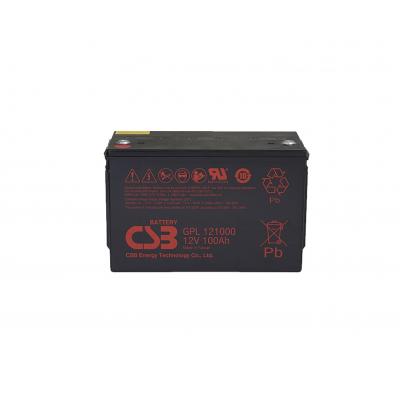 Аккумулятор для ИБП CSB Battery GPL, 213,9х170х343 мм (ВхШхГ),  необслуживаемый свинцово-кислотный,  12V/100 Ач, (GPL 121000)