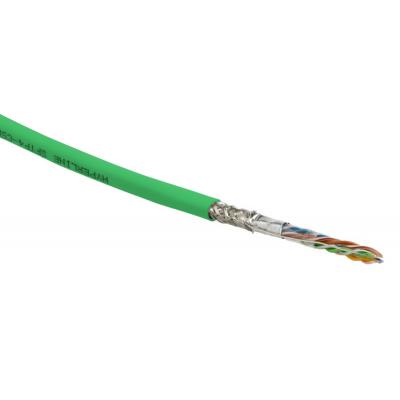 Кабель витая пара Hyperline, PVC, SF/UTP, кат. 5е, проводник Ø 0,51мм, 305м, тип прокладки: внутри зданий, цвет: зелёный