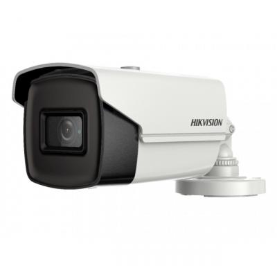 Аналоговая видеокамера HIKVISION, bullet-камера, улица, 8Мп, 3840x2160, ИК, AHD; CVBS; CVI; TVI, об-в:2,8мм,  DS-2CE16U7T-IT3F(2.8mm)