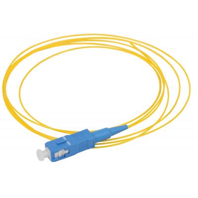 Пигтейл ITK, SC/UPC, OS2 9/125, Simplex, LSZH, 1,5м, синий хвостовик, цвет: жёлтый