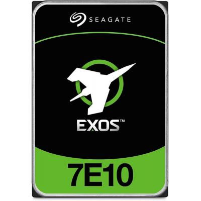 Жёсткий диск Seagate Exos 7E10, 10 ТБ, SATA, 7 200 rpm, ST10000NM017B