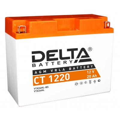 Аккумулятор для ИБП Delta Battery CT, 159х91х204 мм (ВхШхГ),  необслуживаемый свинцово-кислотный,  12V/20 Ач, (CT 1220)