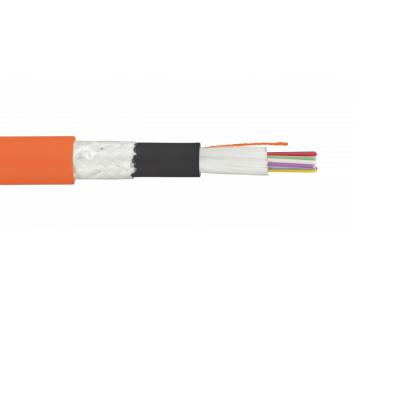 Кабель ВО Eurolan L21-TB Tight Buffer,  2хОВ, OM2 50/125, LSZH-FR, Ø 11,6мм, универсальный, бронированный, цвет: оранжевый