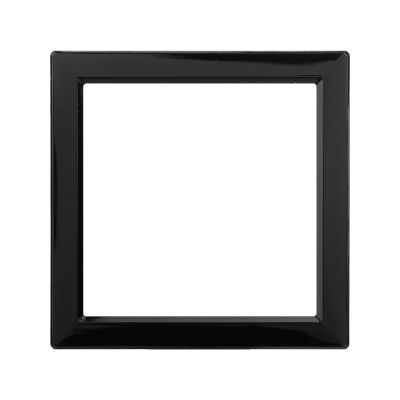 Вставка DKC Avanti, 1 пост, 58х58х5 мм (ВхШхГ), плоская, настенный, цвет: чёрный (DKC.4402852D)